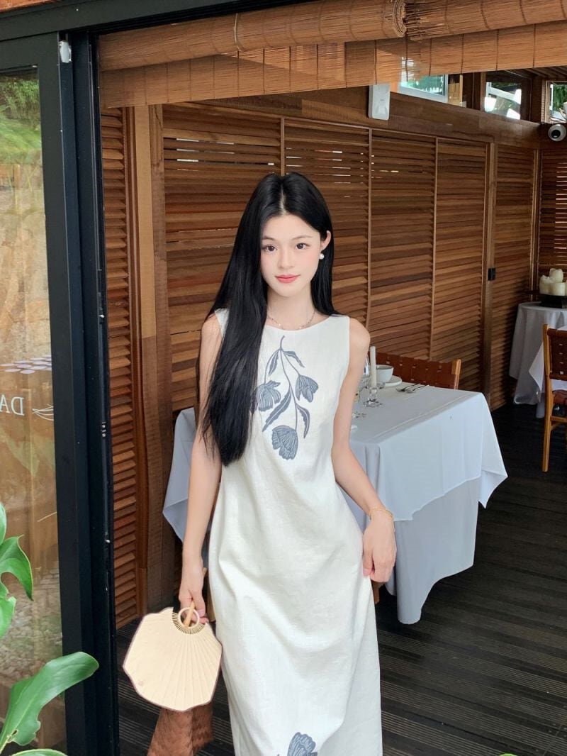 【dress】ノースリーブワンピース　M24528