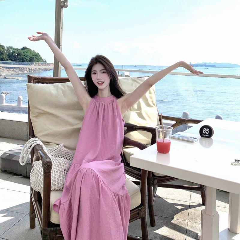 【dress】ノースリーブワンピース　M25189