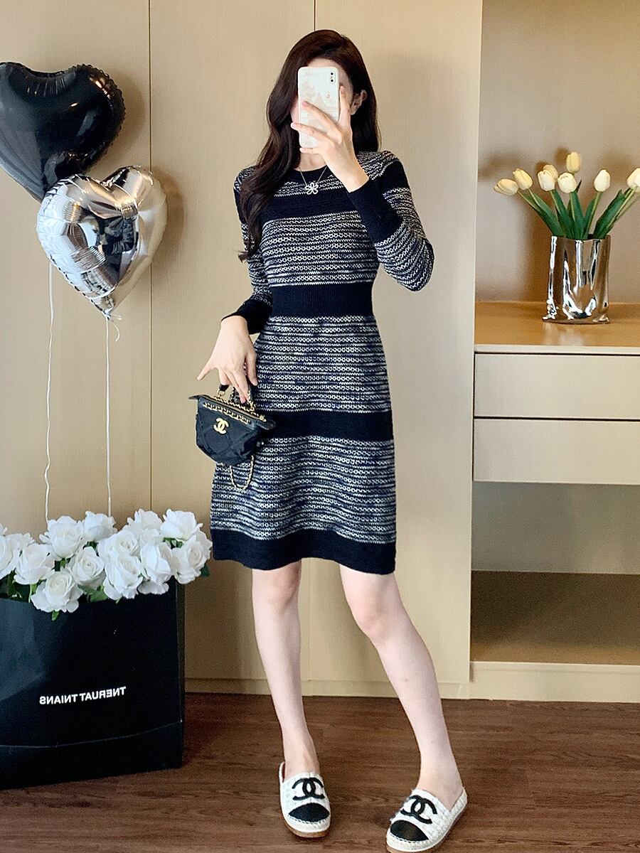 【dress】ニットワンピース　M28421
