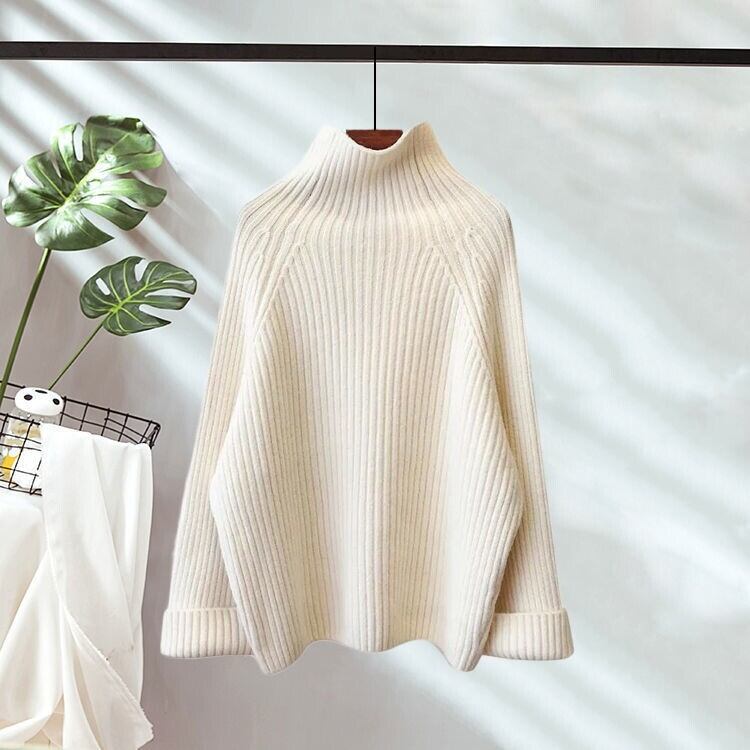 【set】気質満点オシャレ着痩せ長袖ニットセーター+スカート２点セット G4099