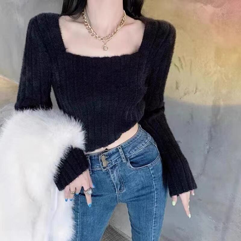 【tops】ニットプルオーバー　M19114