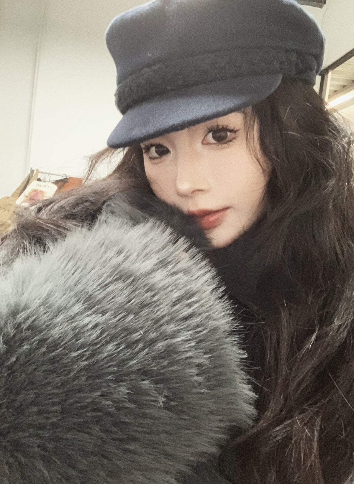 【outer】ファーショートコート　M27964