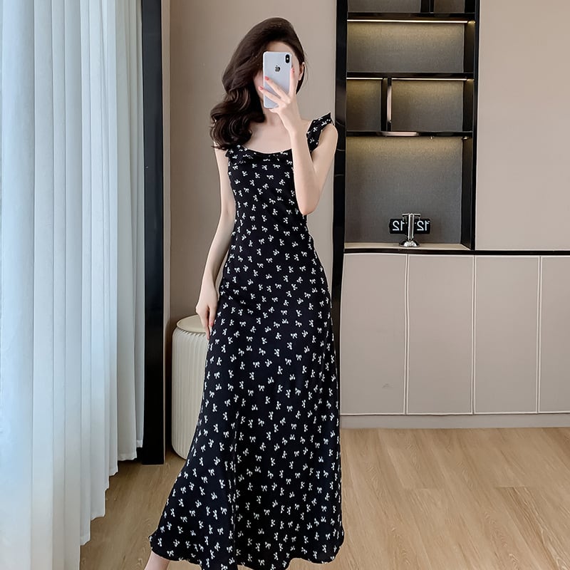 【dress】プリントワンピース　M24409