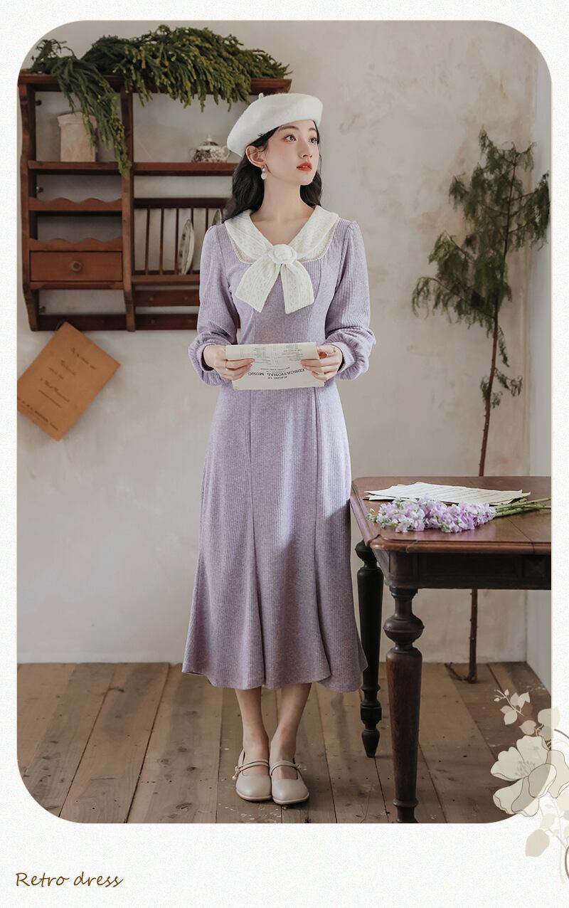 【dress】ニットワンピース　M26896