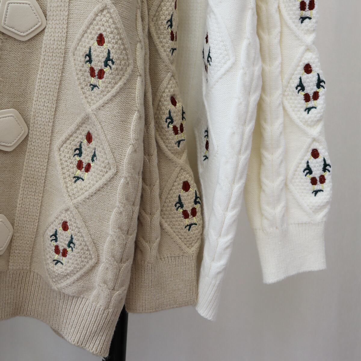 【outer】ニットカーデ　M19016