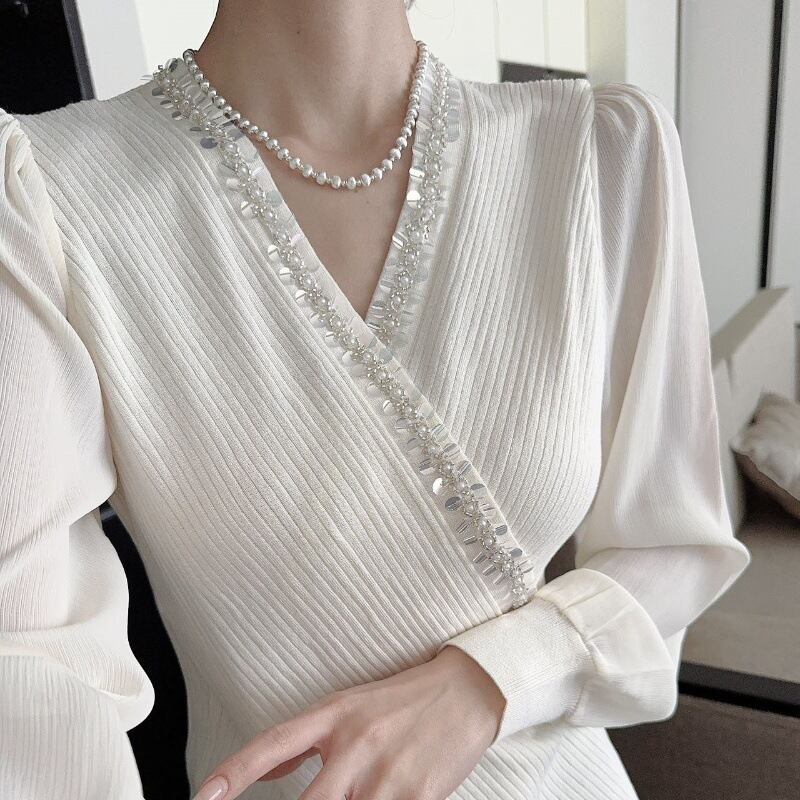 【tops】不規則 イレギュラードッキングトップス　M29387