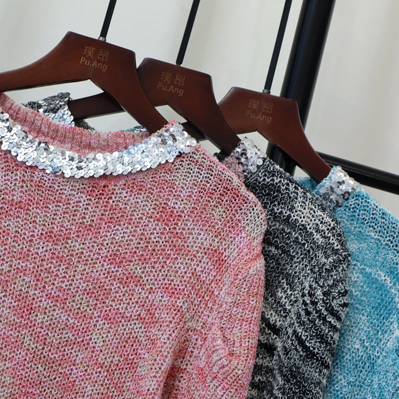 【tops】ニットセーター　M25471