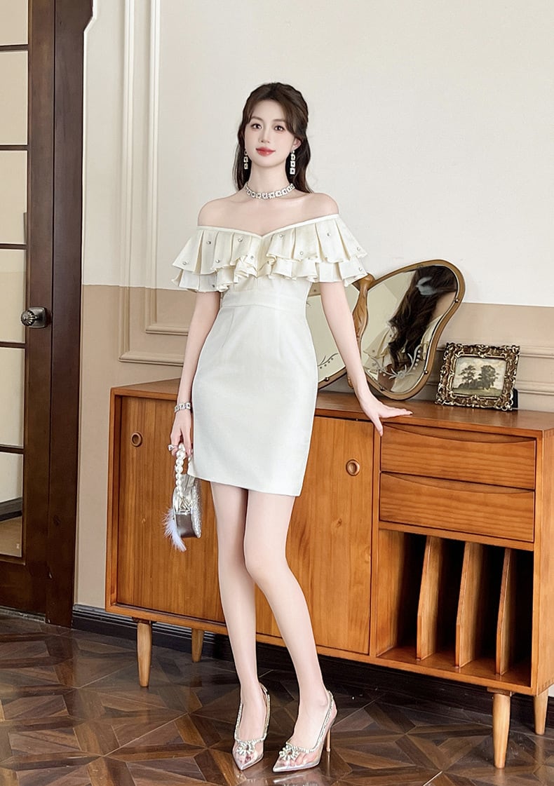 【dress】フリルワンピース　M24199