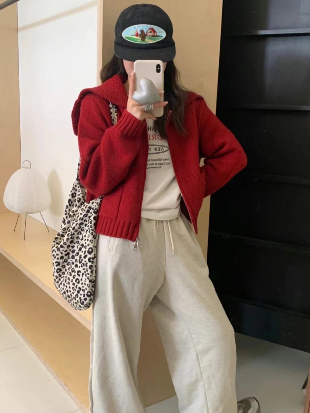 【outer】ファスナーニットカーデ　M25676