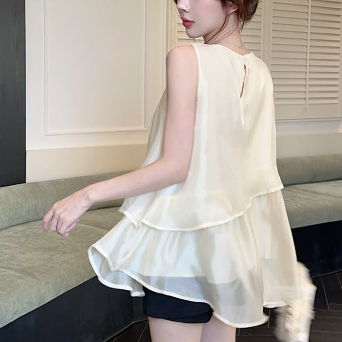 【tops】ノースリーブトップス　M24634