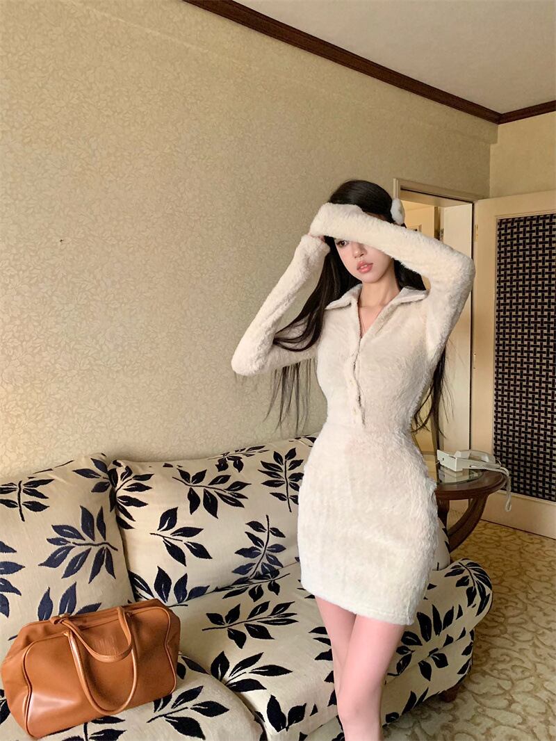 【dress】ニットワンピース　M27992