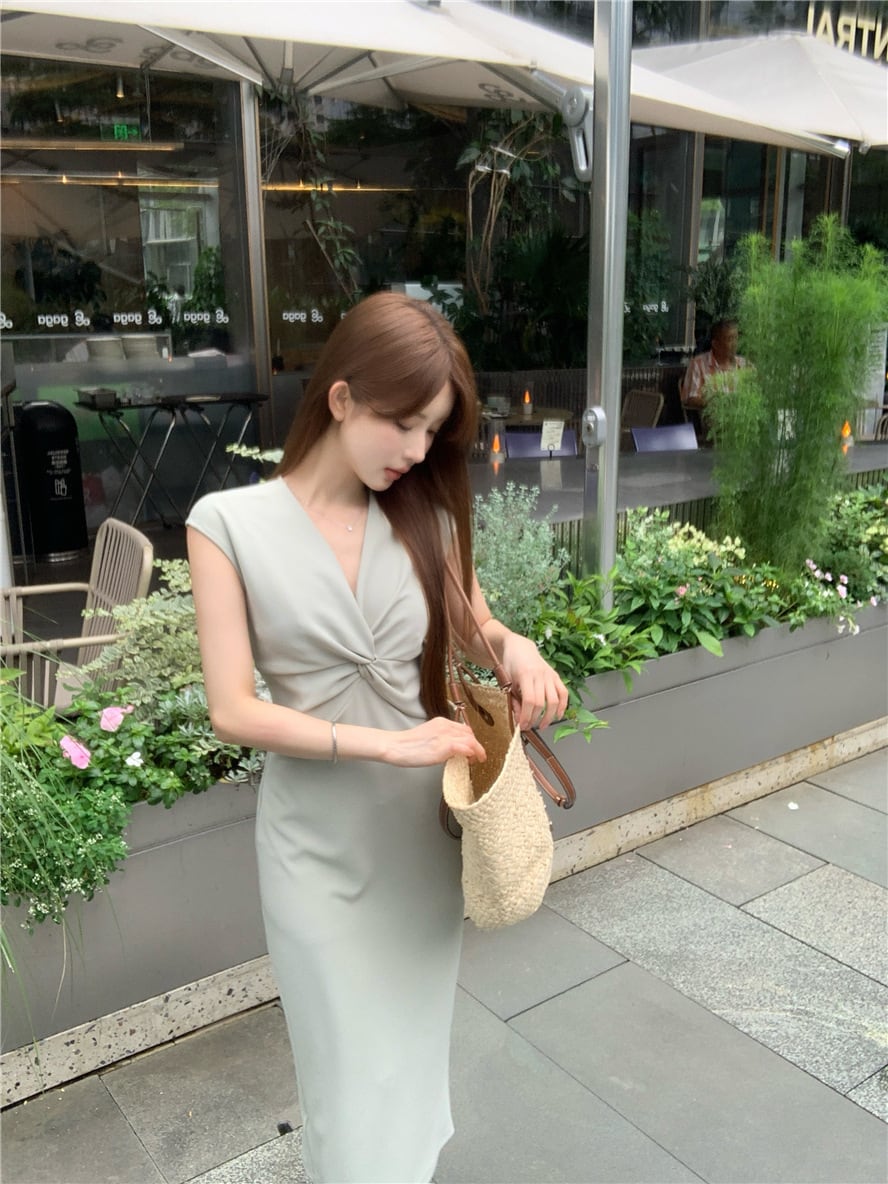 【dress】ノースリーブワンピース　M24288