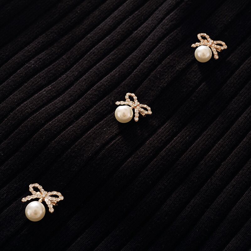 【set】秋冬新作!気質満点レトロニットトップス+ベスト+スカートオシャレ3点セット G2879