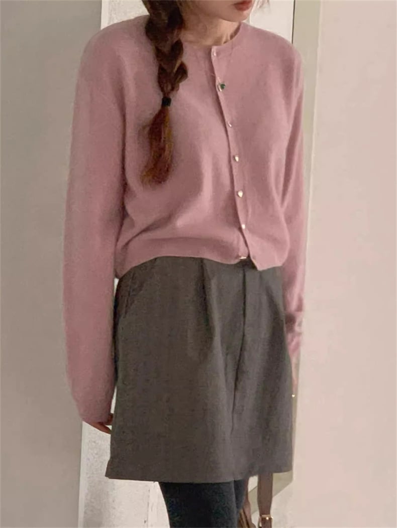 【outer】ニットカーデ　M25958