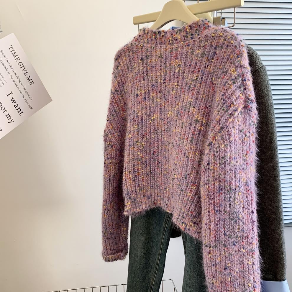 【outer】Vネックニットカーデ　M29269