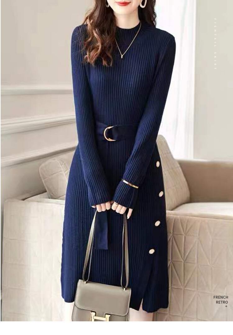 【dress】ニットワンピース　M18945