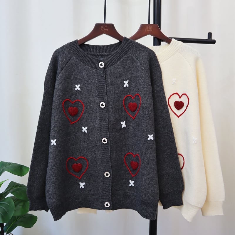【outer】ニットカーデ　M25687