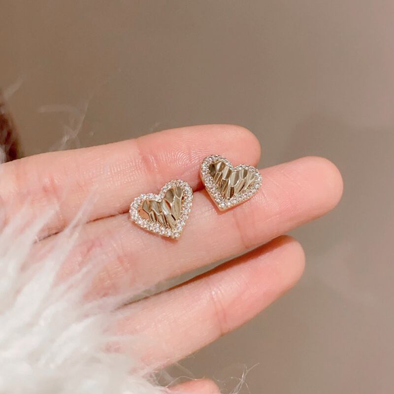 【小物】ハート柄ピアスアクセサリーG20280