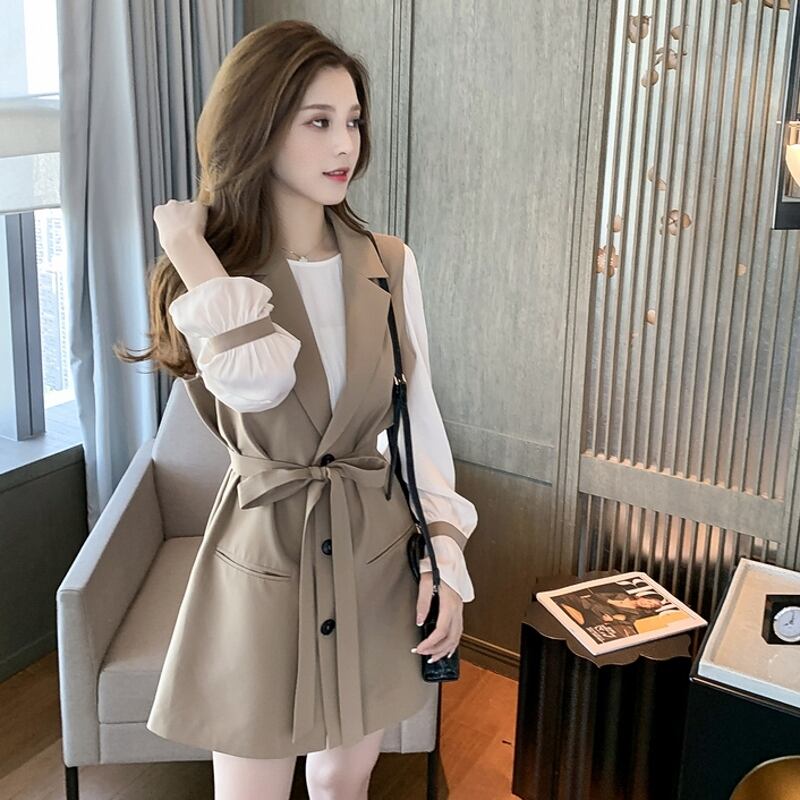 【set】好感度UP!ファッション気質満点上品な質感エレガントオシャレ２点セット G2807