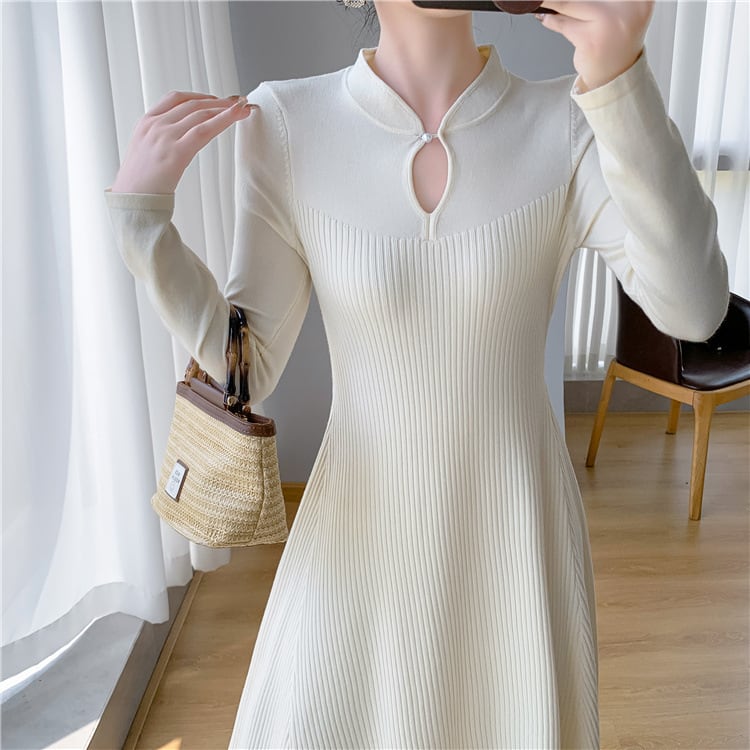 【dress】ニットワンピース　M26176