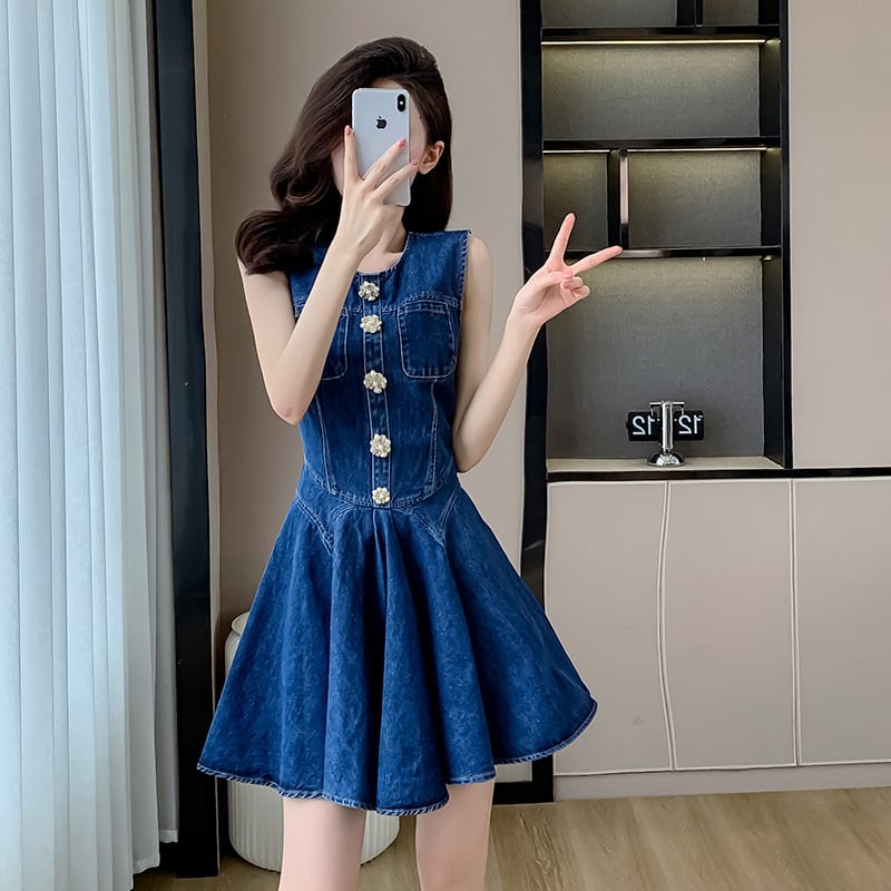 【dress】デニムワンピース　M24150