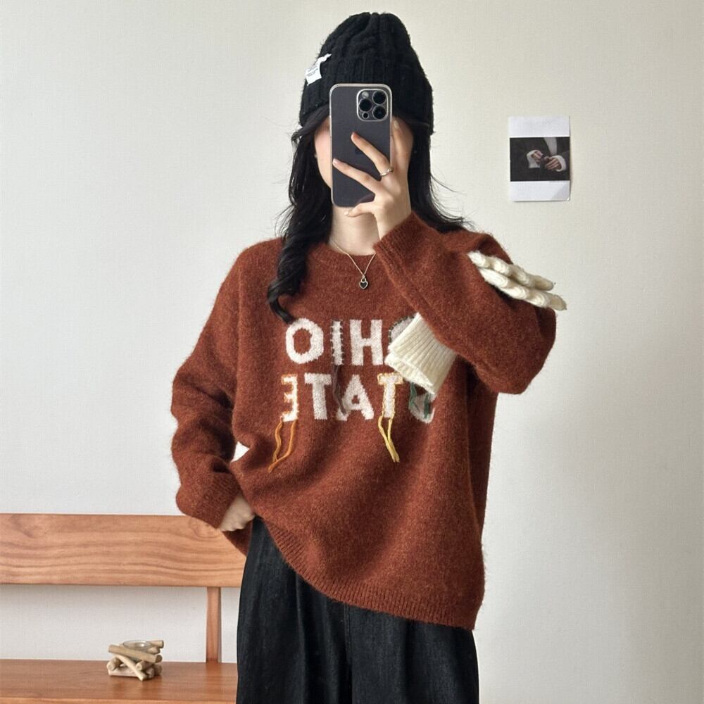 【tops】ニットセーター　M27392
