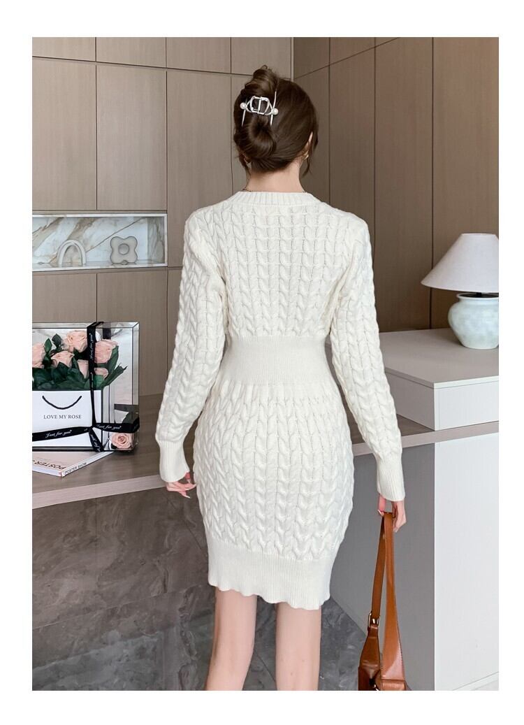 【dress】ニットワンピース　M18797