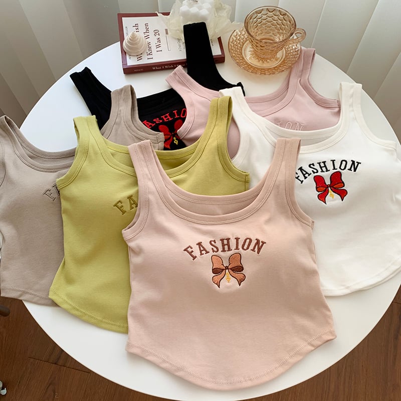 【tops】プリントキャミソール　M25085