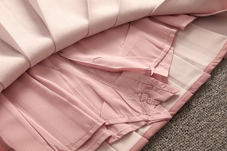 【set】ショートジャケット×プリーツスカートセット　M18611