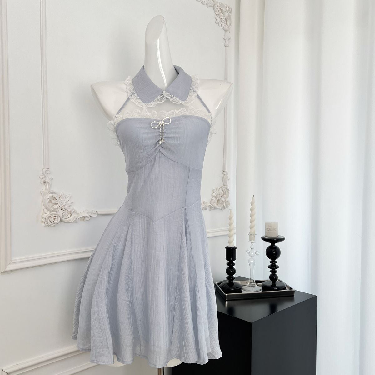 【dress】ホルターネックワンピース　M24470