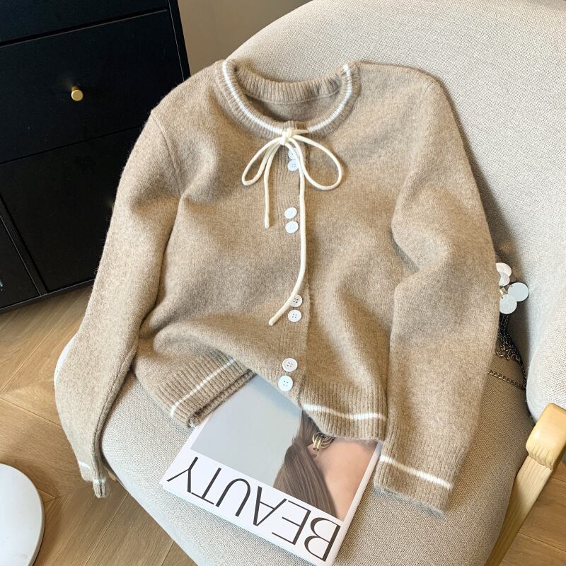 【outer】ニットカーデ　M28917