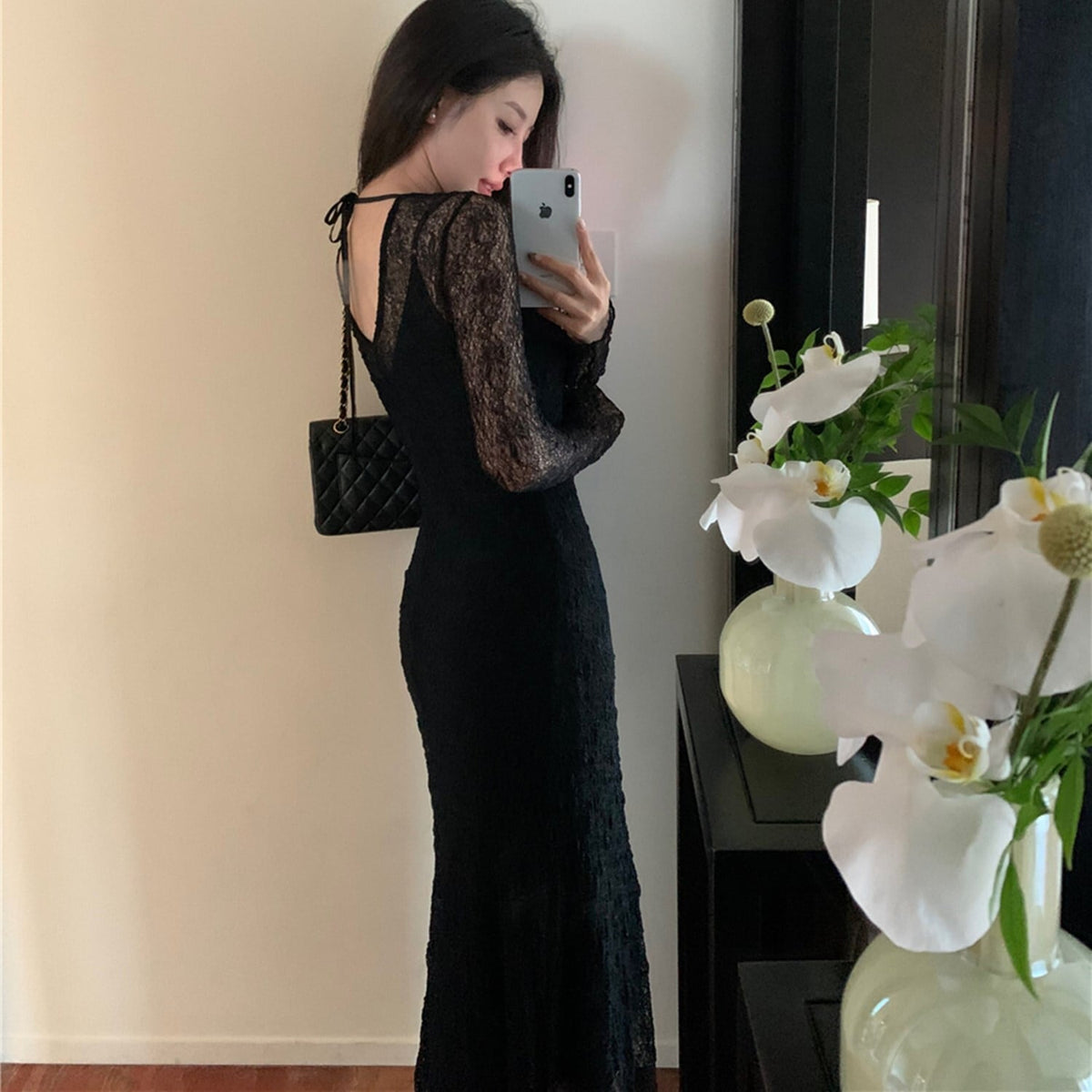 【dress】レースワンピース　N2673