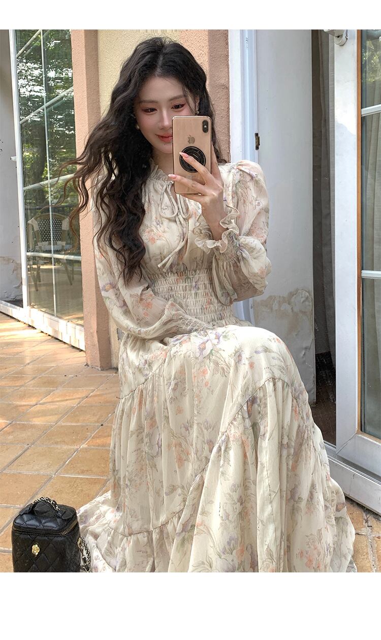 【dress】花柄ワンピース　M29733