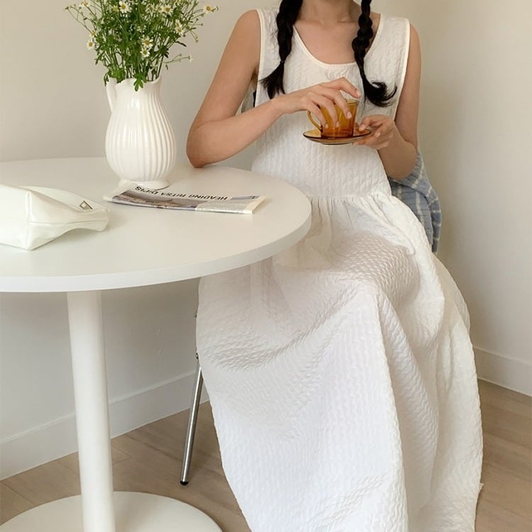 【dress】ノースリーブワンピース　M24622