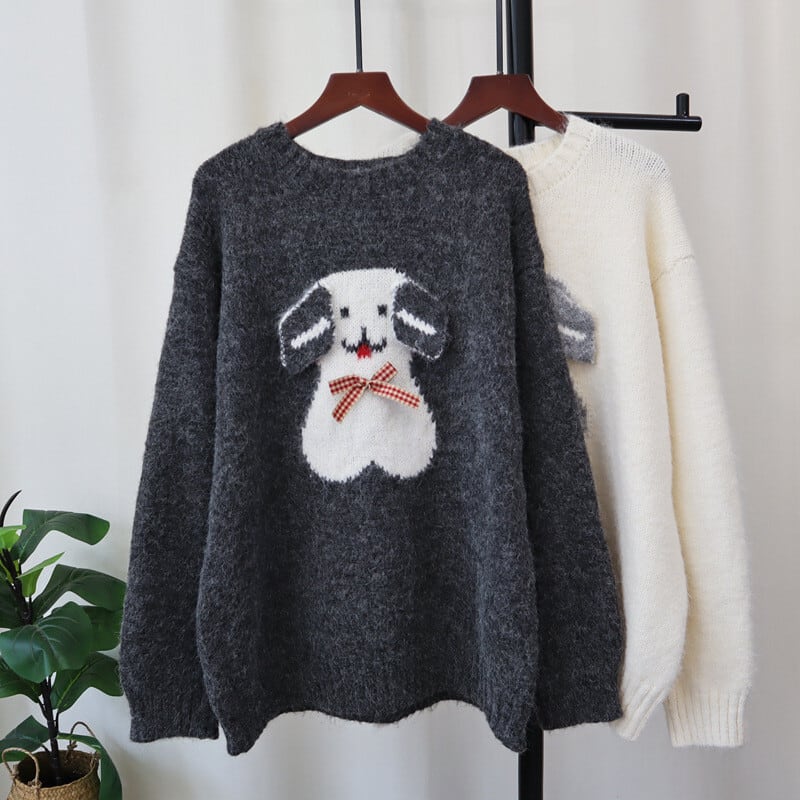 【tops】クルーネックニットセーター　M27295