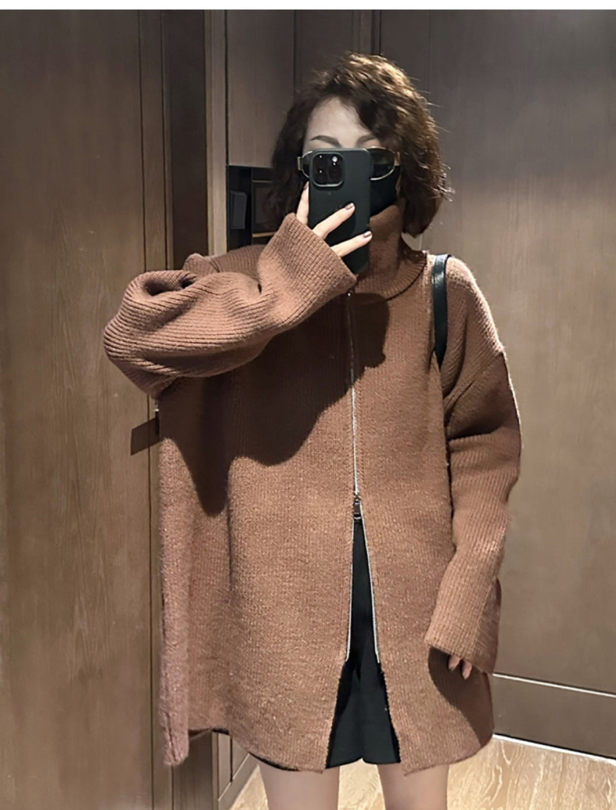 【outer】ニットカーデ　M27278