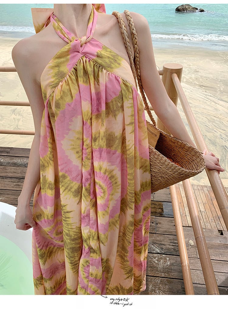 【dress】プリントワンピース　M24890