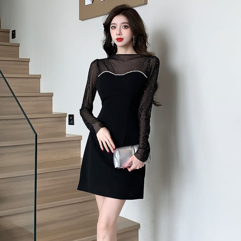 【dress】デートワンピース　M25498