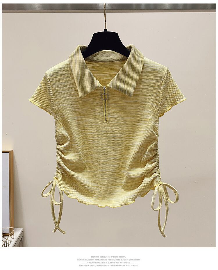 【tops】POLOネックTシャツG20675