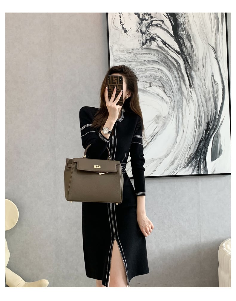 【dress】ニットワンピース　M25509