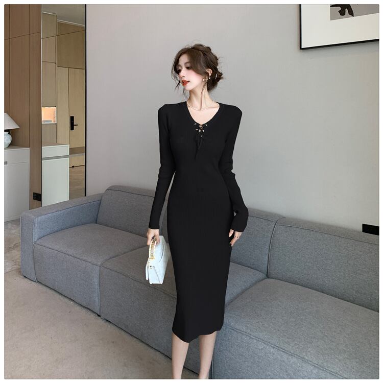 【dress】ニットワンピース　M18562