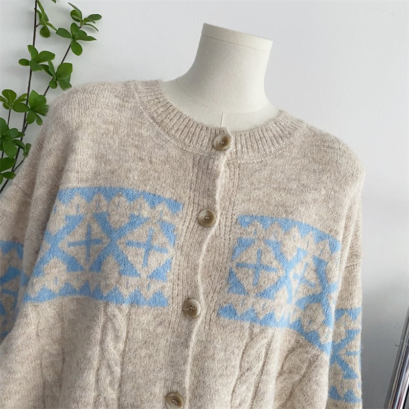 【outer】ニットカーデ　M17962