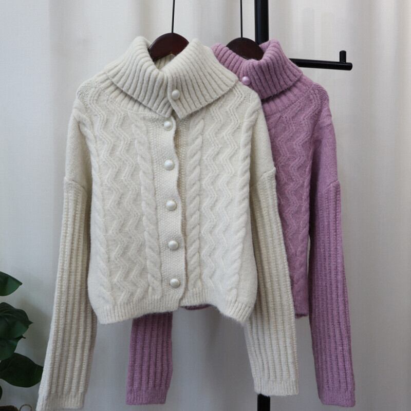 【outer】ニットカーデ　M28630