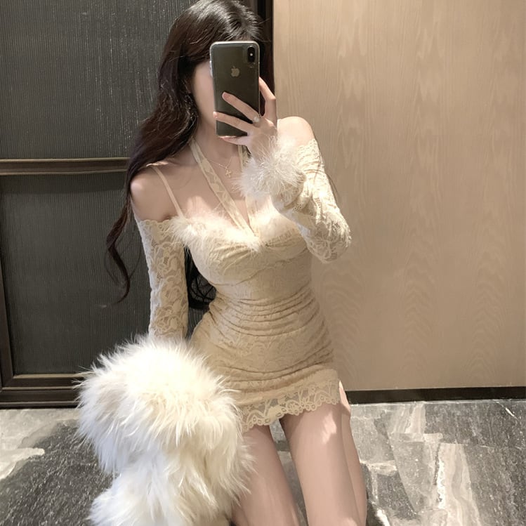 【dress】レースデートワンピース　M29070