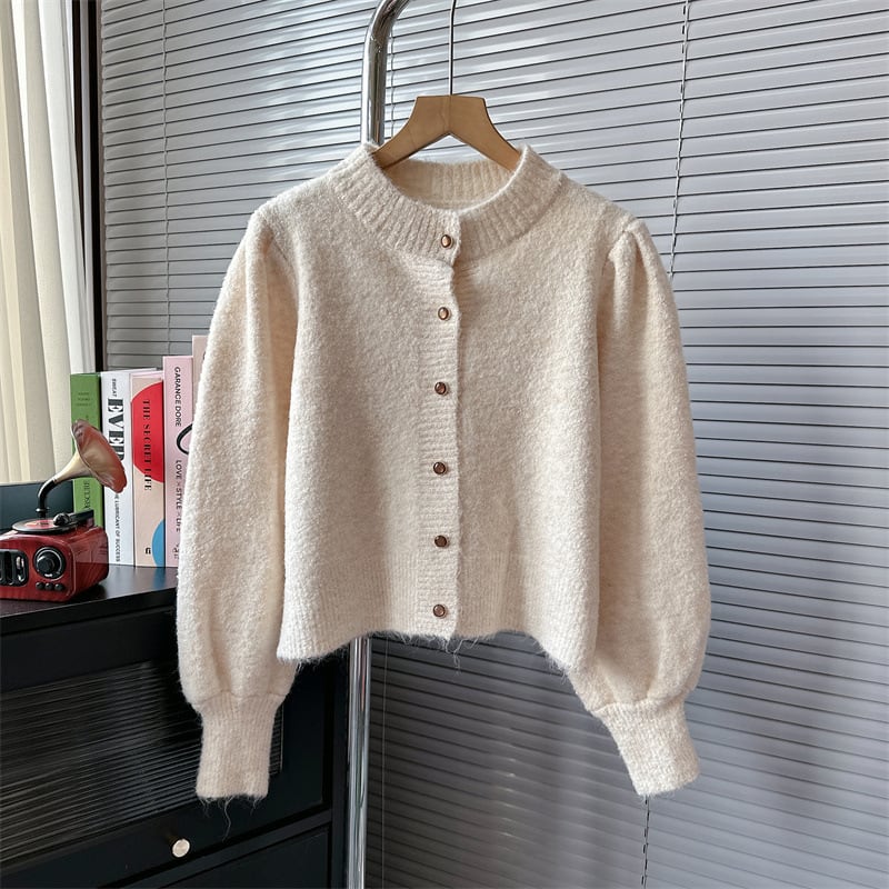 【tops】クルーネックニットセーター　M18955