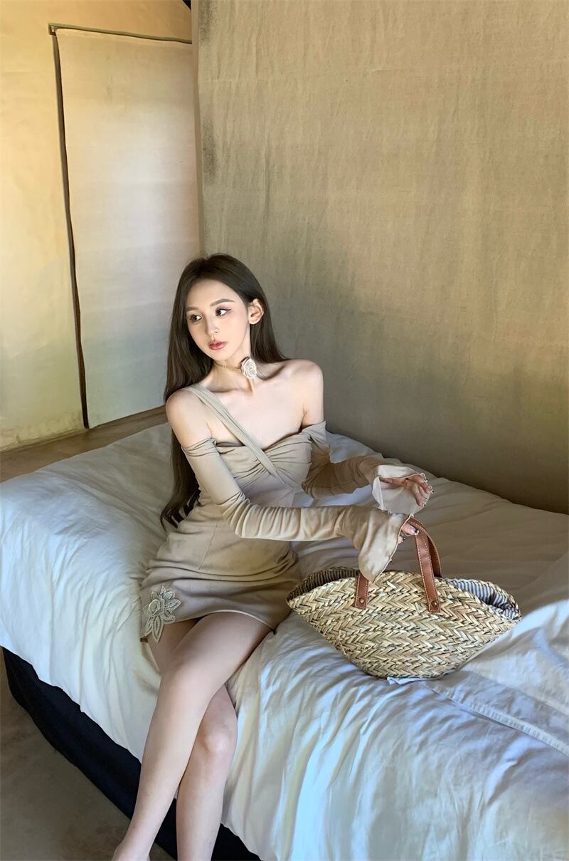 【dress】ベアトップワンピース　M28117