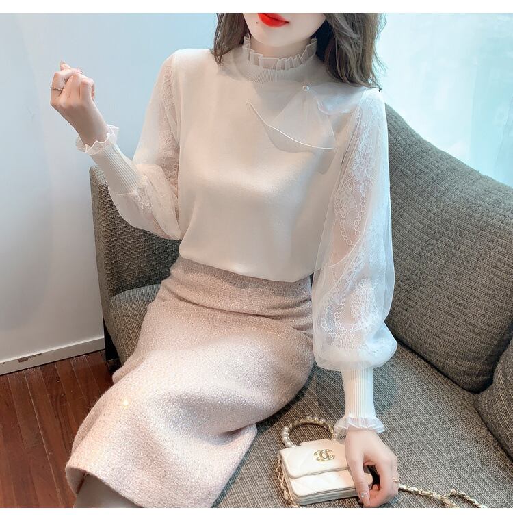 【tops】ドッキングブラウス　M29368