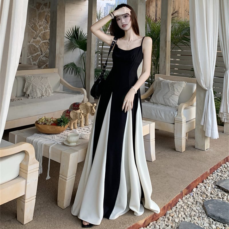 【dress】配色キャミワンピース　M29812
