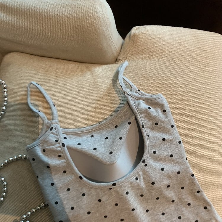 【【tops】カップ付きキャミソール　M23977