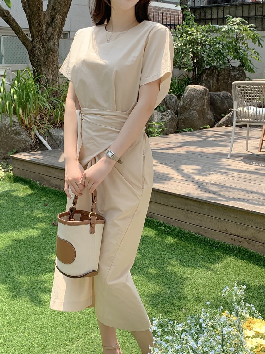 【dress】無地ワンピース　M24810